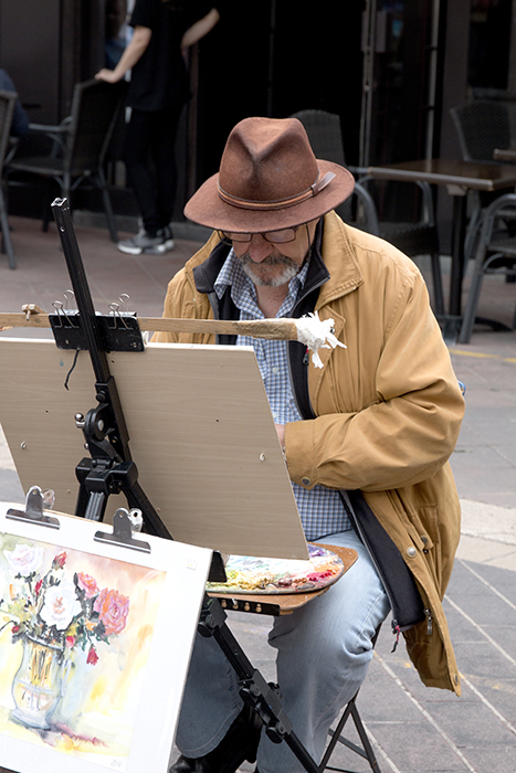 Street Painter - St Tropez, France